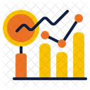 Indicateurs Cles De Performance Decisions Fondees Sur Les Donnees Techniques De Prevision Icône