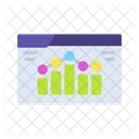 Analytics-Diagramm  Symbol