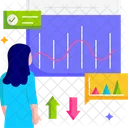 Analytics-Diagramm  Symbol