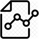 Entreprise Document Statistiques Icône