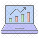 Analyse commerciale  Icône