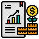 Analyse des rapports financiers  Icône