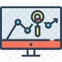 Analyse Du Trafic Trafic Analyse Icône