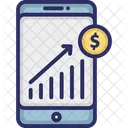 Analyse Commerciale Application Commerciale Evaluation Commerciale Icône