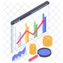 Analyse commerciale  Icône