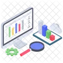 Analyse commerciale  Icône