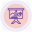 Analyse Financiere Icone Contour Noir Icône