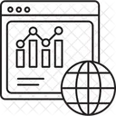 Analyse Globale Global Analyse Icône