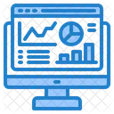 Analysediagramm Bericht Management Icon