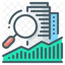 Analyse Immobilienmarkt  Symbol