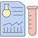 Laboratoire Analyse Recherche Icône