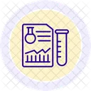 Laboratoire Analyse Recherche Icône