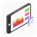 Mobile Analyse Analytique Icône