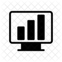 Grafik Bildschirm Diagramm Icon