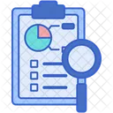 Analyse und Auswertung  Symbol