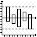 Graphique A Barres Diagramme A Barres Analyse De Volume Icône
