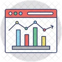 Web Analyse Trafic Icône