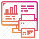 Monitor Diagramm Graph Symbol