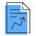 Bericht Statistik Diagramm Symbol