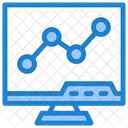 Analytisches Diagramm Analytisch Diagramm Icon
