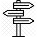 Analyses Ambiguite Directions Icône