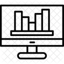 Analyses Barres Diagramme A Barres Icône