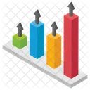 Analyse De Donnees Volumineuses Charte Graphique Graphique A Barres Icône