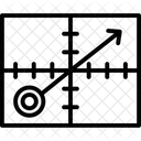 Analyse Graphique Diagramme Icône