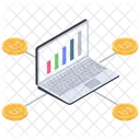 Analyse En Ligne Statistiques En Ligne Analyse De Donnees Icon