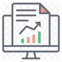 Analyse Web Analyse De Donnees Infographie Commerciale Icône
