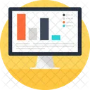Analysis Graph Analytics Icon