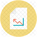 Analysis Statistics Financial Icon