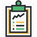 Analysis Analytics Clipboard Icon