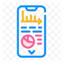 Data Analysis Mobile Icon