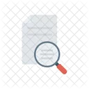 Analysis Search Files Icon
