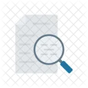 Analysis Search Magnifier Icon