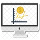 Analysis Coin Dollar Icon