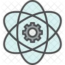 Analysis Atomic Science Computation Icon