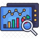 Analysis Statistic Analytics Icon
