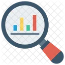 Analysis Research Magnifier Icon