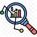 Analysis Graph Research Icon