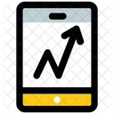Analysis Mobile Graph Icon