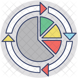 Analysis Icon - Download in Colored Outline Style