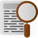 Analysis Evidence Fingerprint Icon