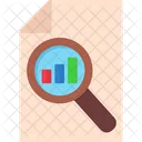 Analysis Analytics Magnifier Icon