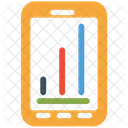 Analysis Mobile Business Icon