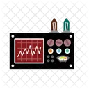 Science Reaserch Analysis Graph Icon