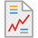 Analysis Document Graph Icon