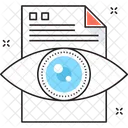 Analysis Observe Eye Icon