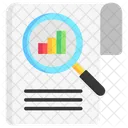 Analysis Report Infographic Icon
